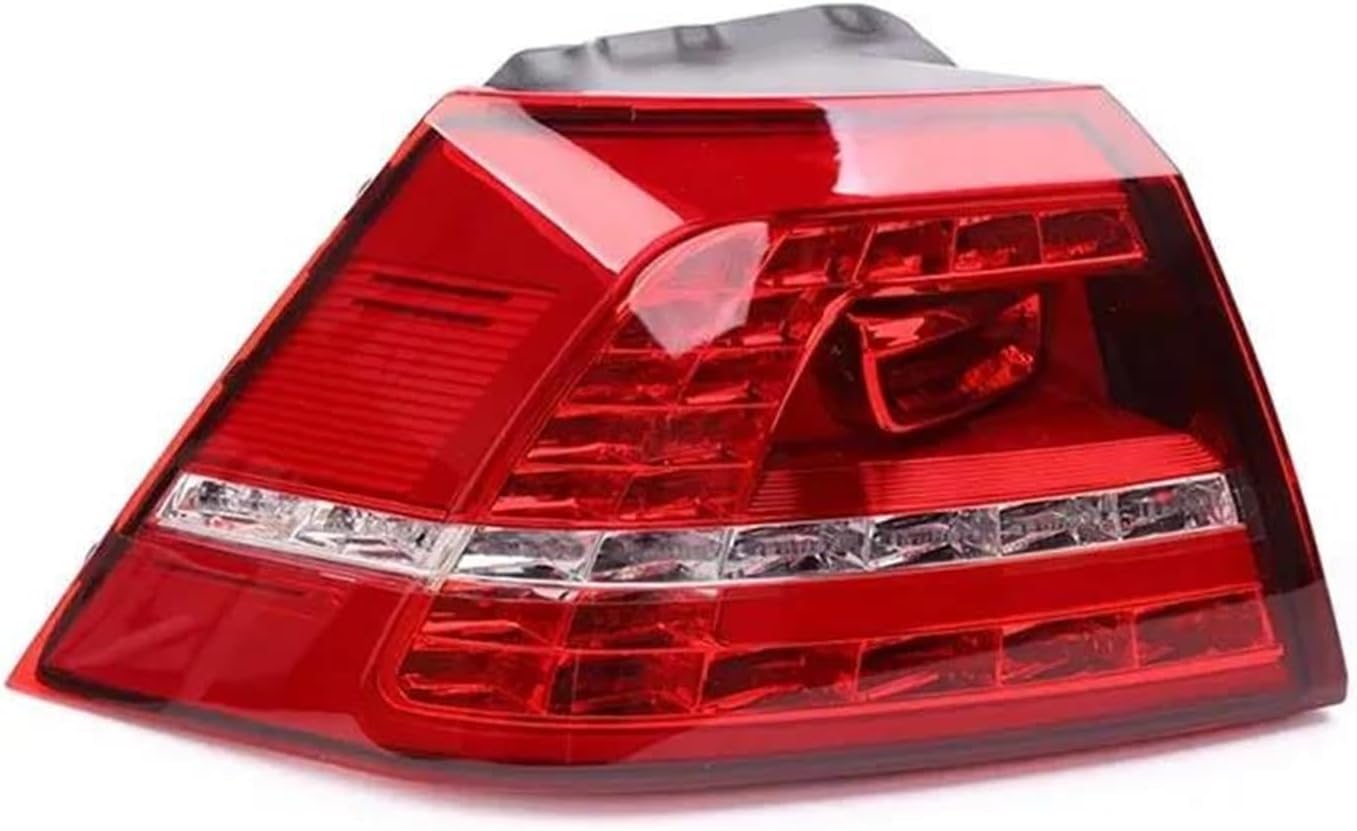 Car Rear Lights Upgrade for Golf 7 2013 2014 2015 2016 2017 LED Brake Light Assembly Rear Anti-Collision Taillight(Left Inside)