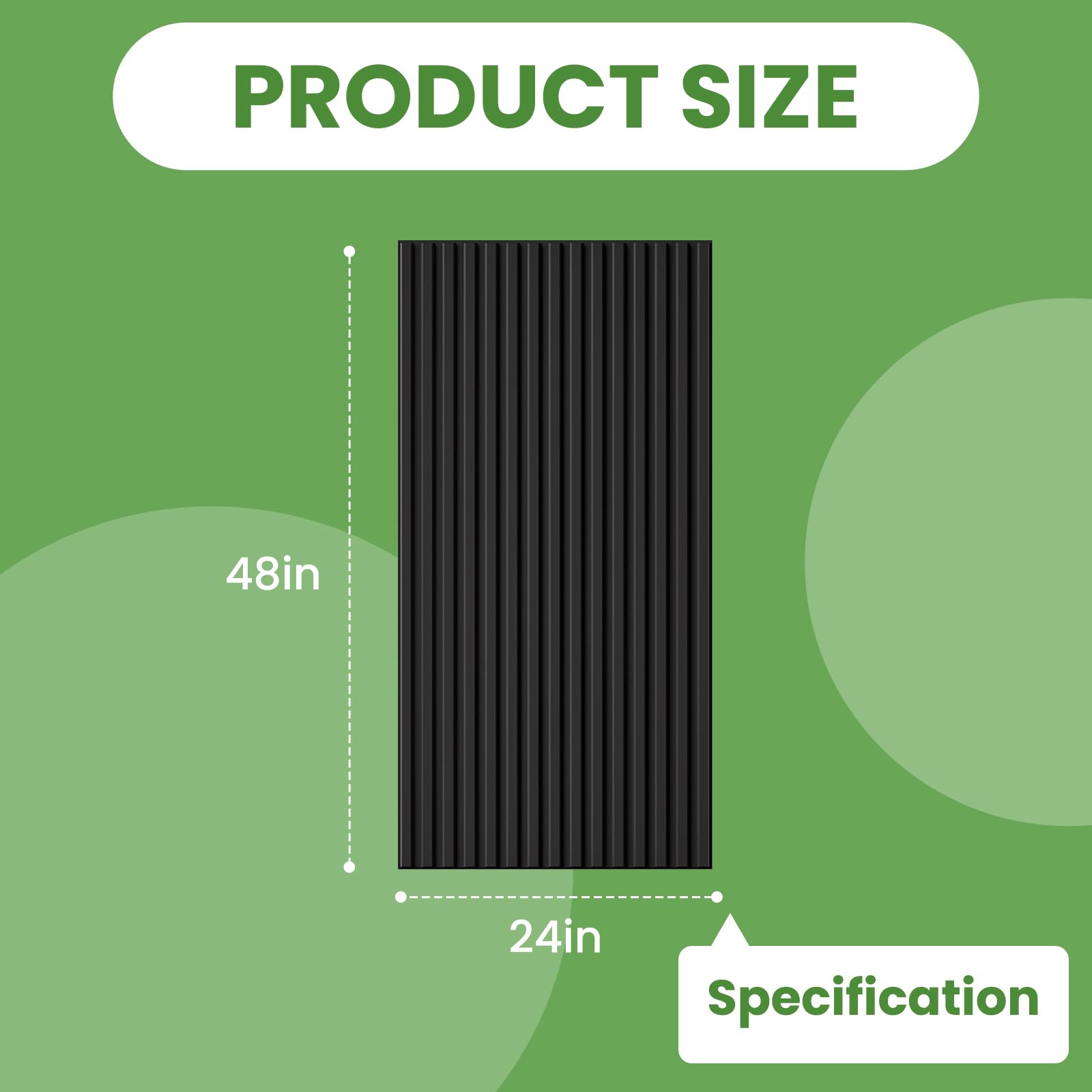 24 Pcs Slat Design Ceiling Tiles, 2x4 Ft PVC Drop Ceiling Tiles for Interior Decor, Waterproof, Washable and Fire-Rated, Ideal for Living Room, Bedroom Office Commercial Spaces 192 Sq. Ft