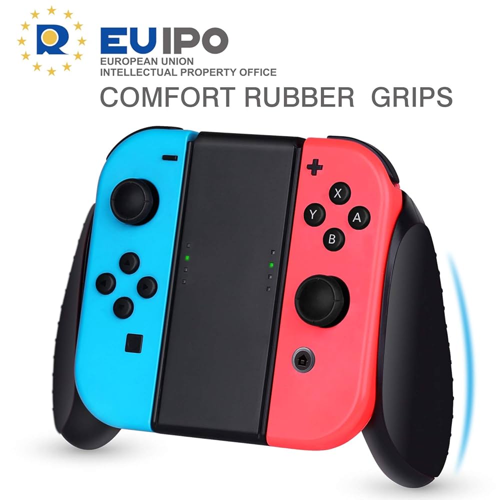 Grip Compatible with Nintendo Switch Joy-Con, 3 Pack Comfort