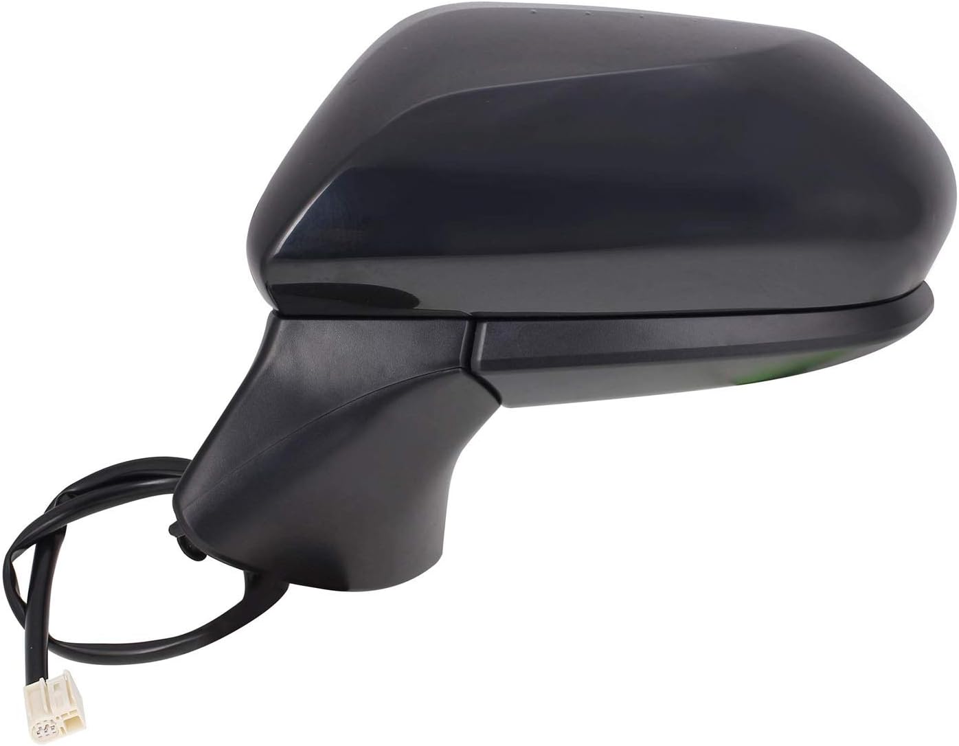 2018-2019 Toyota Camry Driver Side Power Door Mirror; Without Turn Signal; Without Blind Spot Detection; Paint To Match Cover; Flat Glass; Fits Us And Japan Built Models Partslink TO1320366