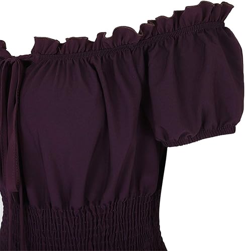 Miniatura 8 de Zhitunemi - Disfraz de Renacimiento para Mujer, Vestido Disfraces de Halloween para Mujer 2025, Vestidos de Renacimiento - Eventos Temáticos de