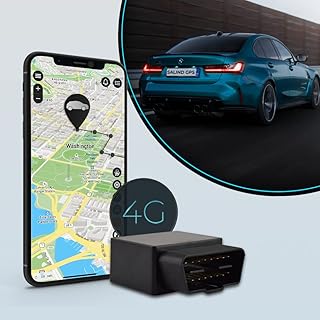Sponsored Ad - Salind OBD GPS Tracker - GPS Tracker for Vehicles - Direct Connection to OBD 2 Interface - Real time GPS Tr...