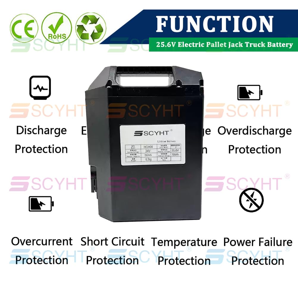 25,6 V Batterie Camion transpalette électrique pour CBD15AMJ-SI