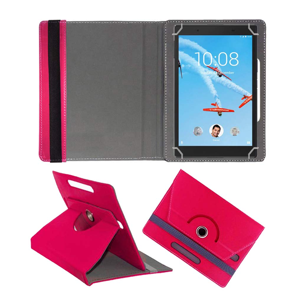 Fastway Rotating Leather Flip Case for Lenovo TAB 4 8 TB-8504X Tablet Cover Stand Black (Pink) (B07VR52T1P) Amazon Price History, Amazon Price Tracker