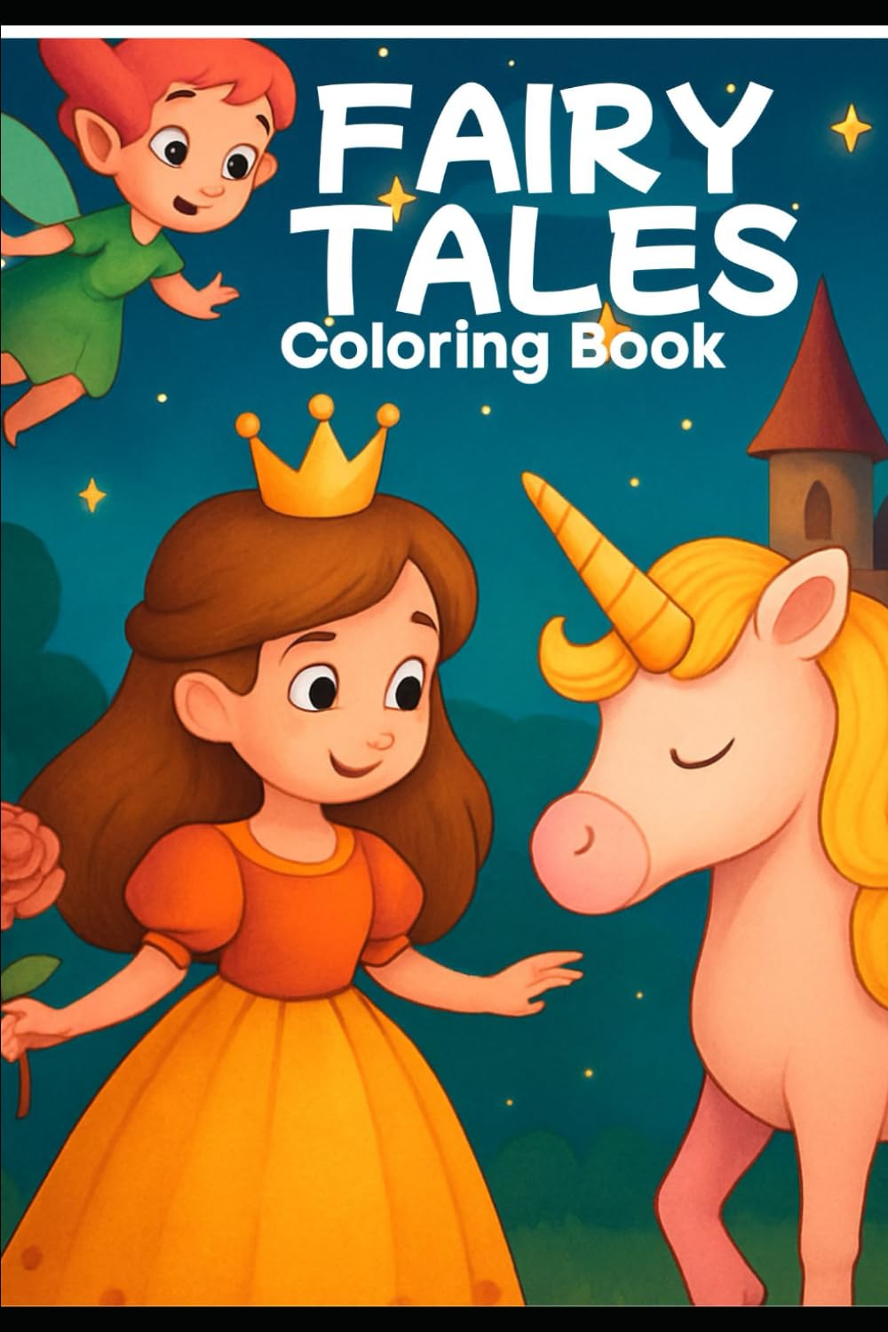 fairy tales coloring book