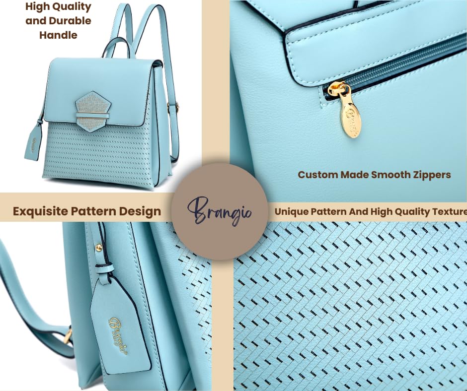 Sleek Perforated Backpack3