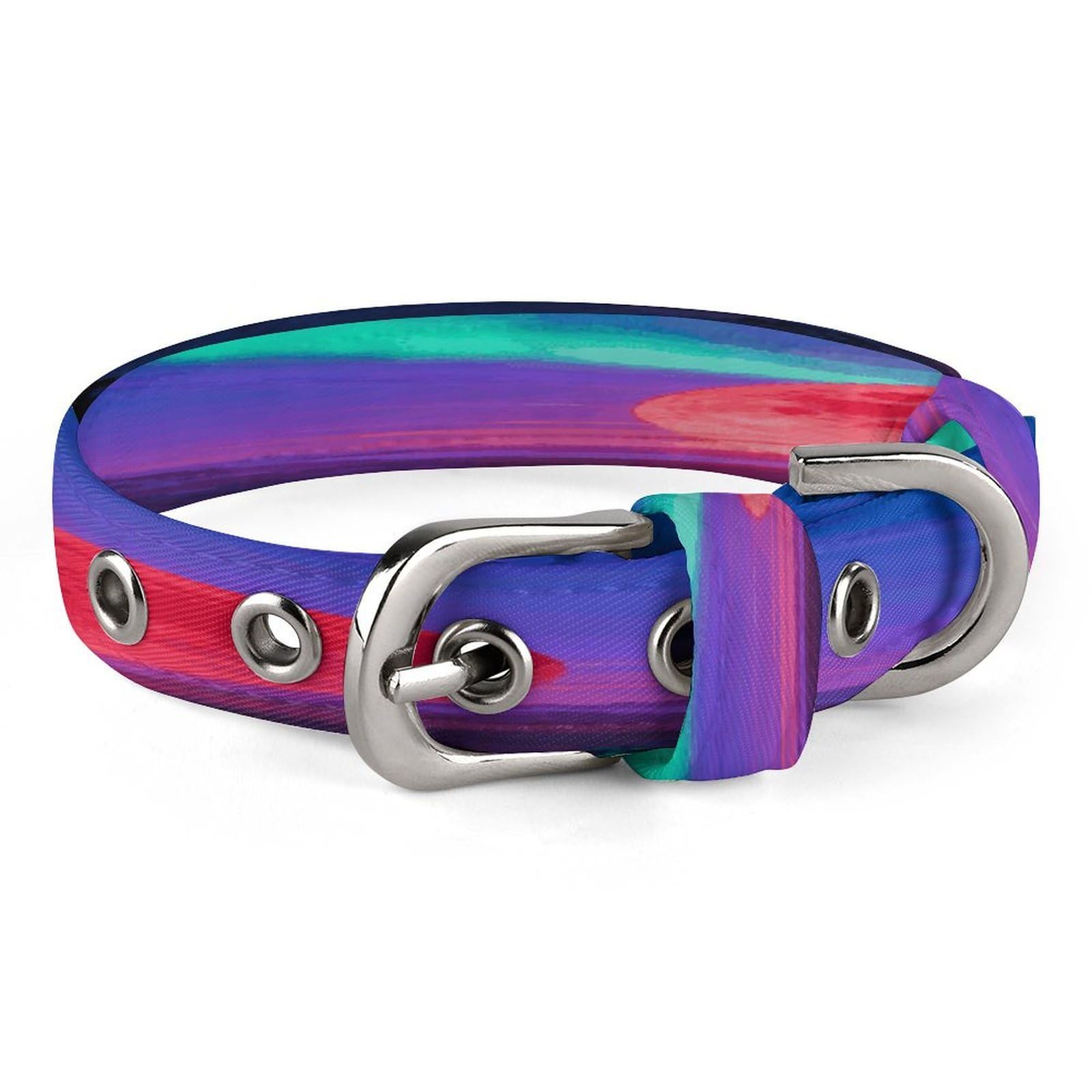 Collar para mascotas de tela Oxford transpirable y ajustable para la comodidad de tu cachorro