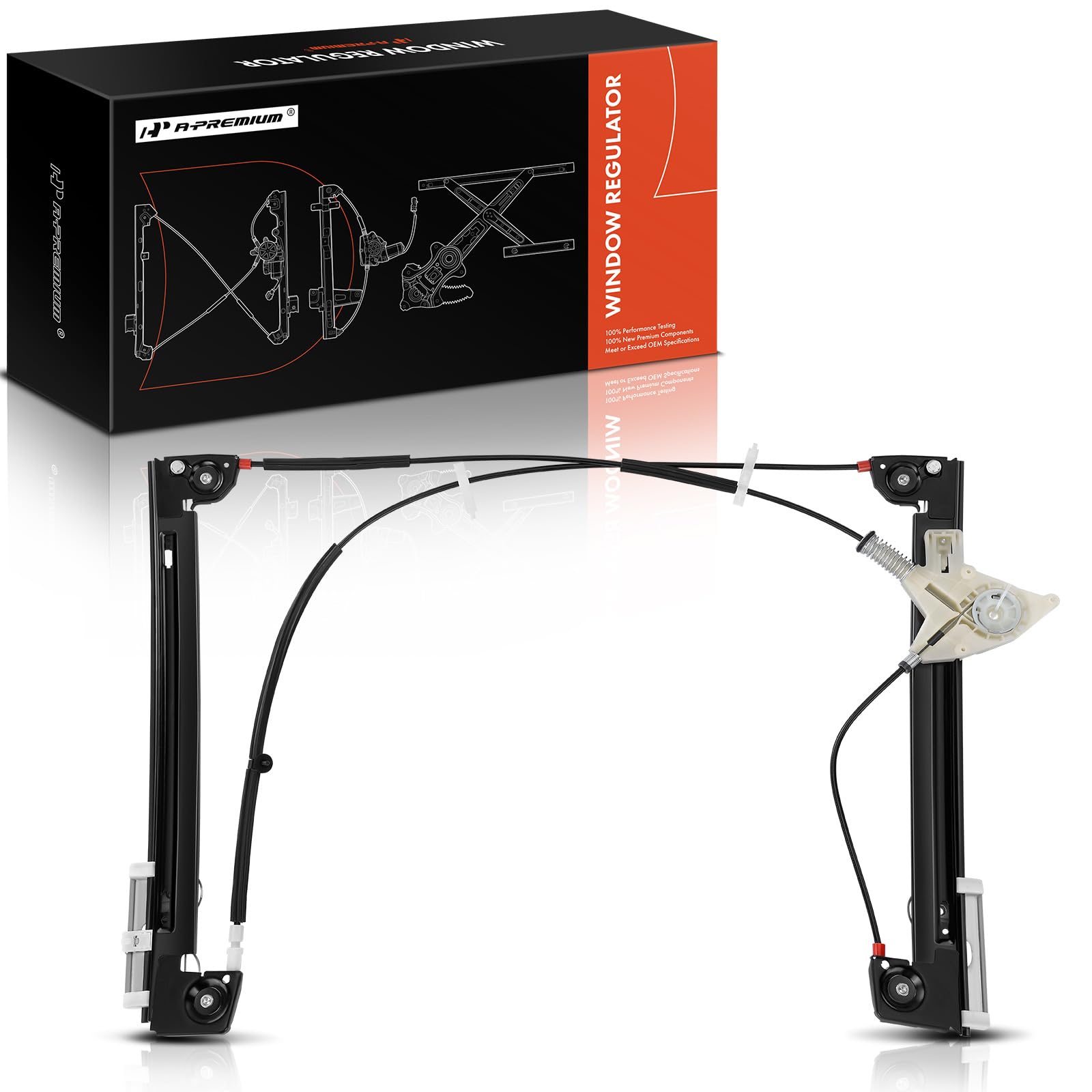 Photo 1 of A-Premium Power Window Regulator Front Driver Side, Without Motor