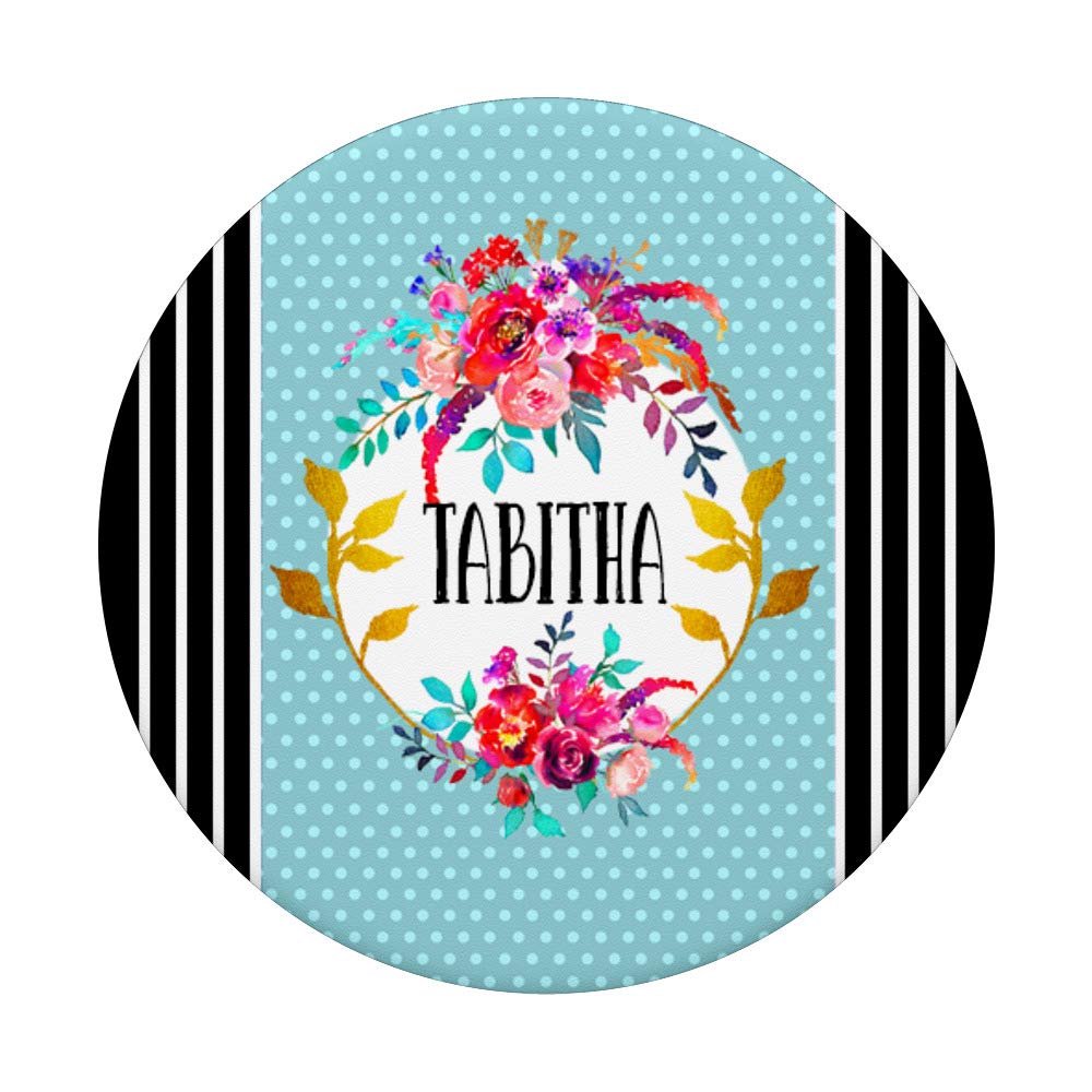 y.tabithaページ Amazon.com: Tabitha Name Monogram Floral Graphic Art Women