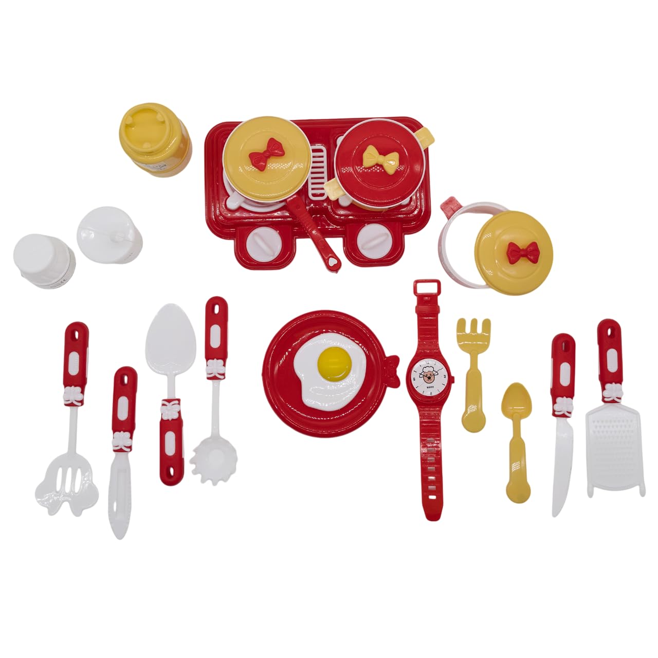 PLAST BOY Big Kitchen Toy Set for Kids (Red) (B0D14X63HX) Amazon Price History, Amazon Price Tracker