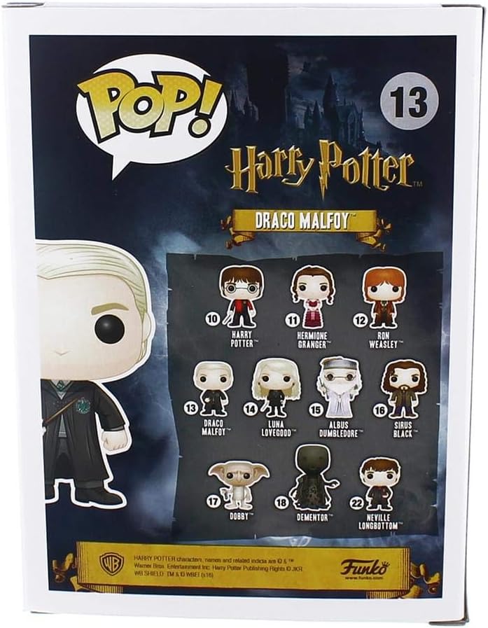 Funko POP Movies: Harry Potter Action Figure - Draco Malfoy