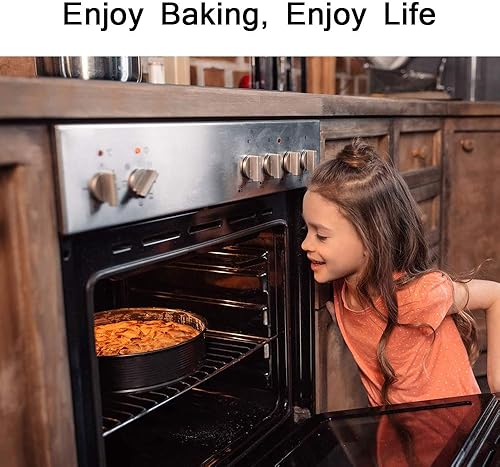 Miniatura 6 de 100 forros circulares precortados para tartas, hojas de papel pergamino antiadherentes de 9 pulgadas para hornear pasteles, horno holandés, freidora