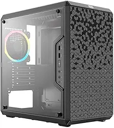 Gabinete Mini Tower Cooler Master Masterbox Q300l, Preto - MCB-Q300L-KANN-S01