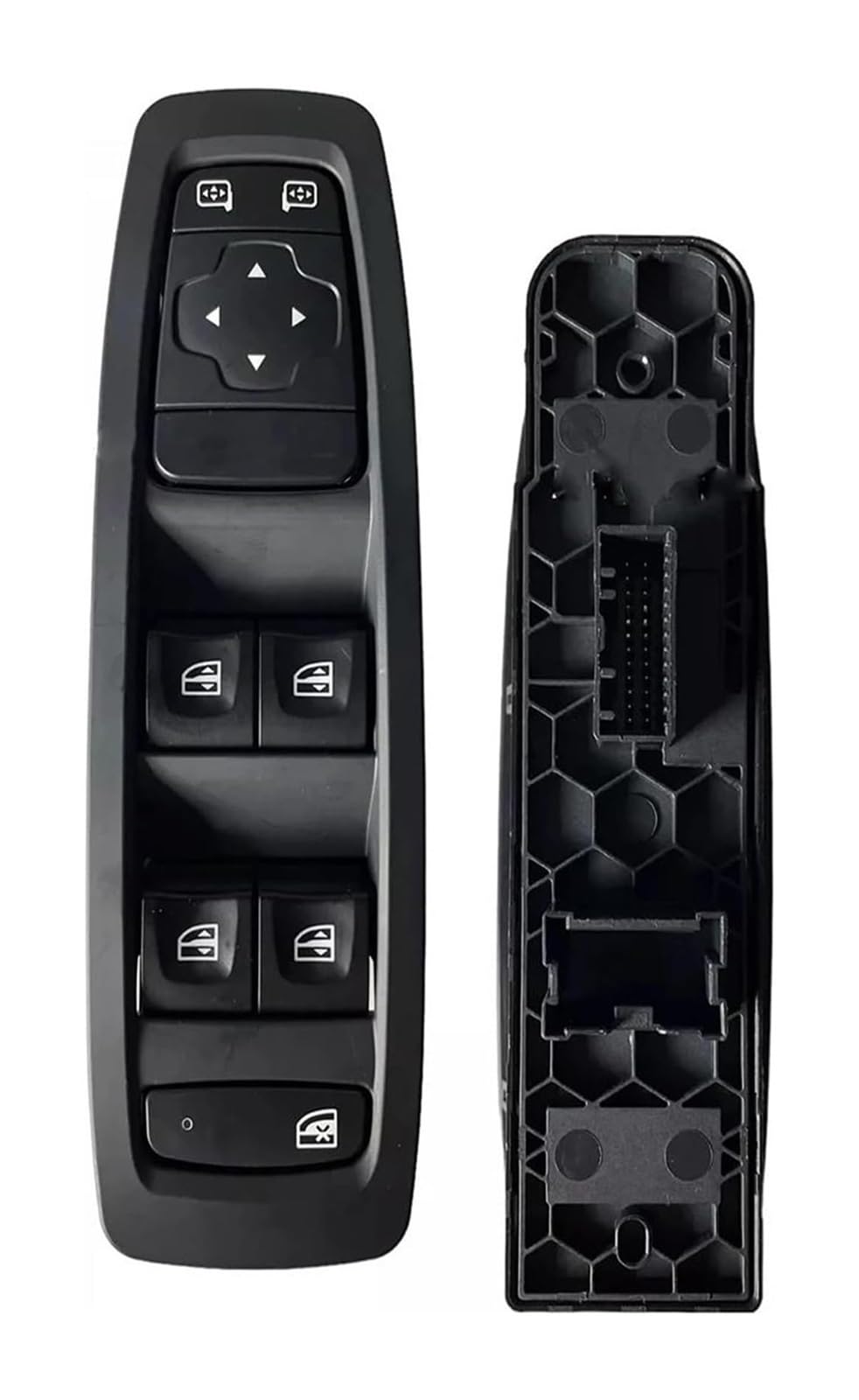 Mando Botonera Elevalunas Para Kadjar Para M&EGANE 2015 2016 2017 2018 2019 2020 2021 2022 Interruptor Control Elevalunas Eléctrico Botón Regulador 254012952R