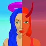 Heaven Run Life Destiny Rush! Paradise Runner 3D - Make Your Life Choices to Go To Heaven or Hell Angel or Devil Destiny Running Game