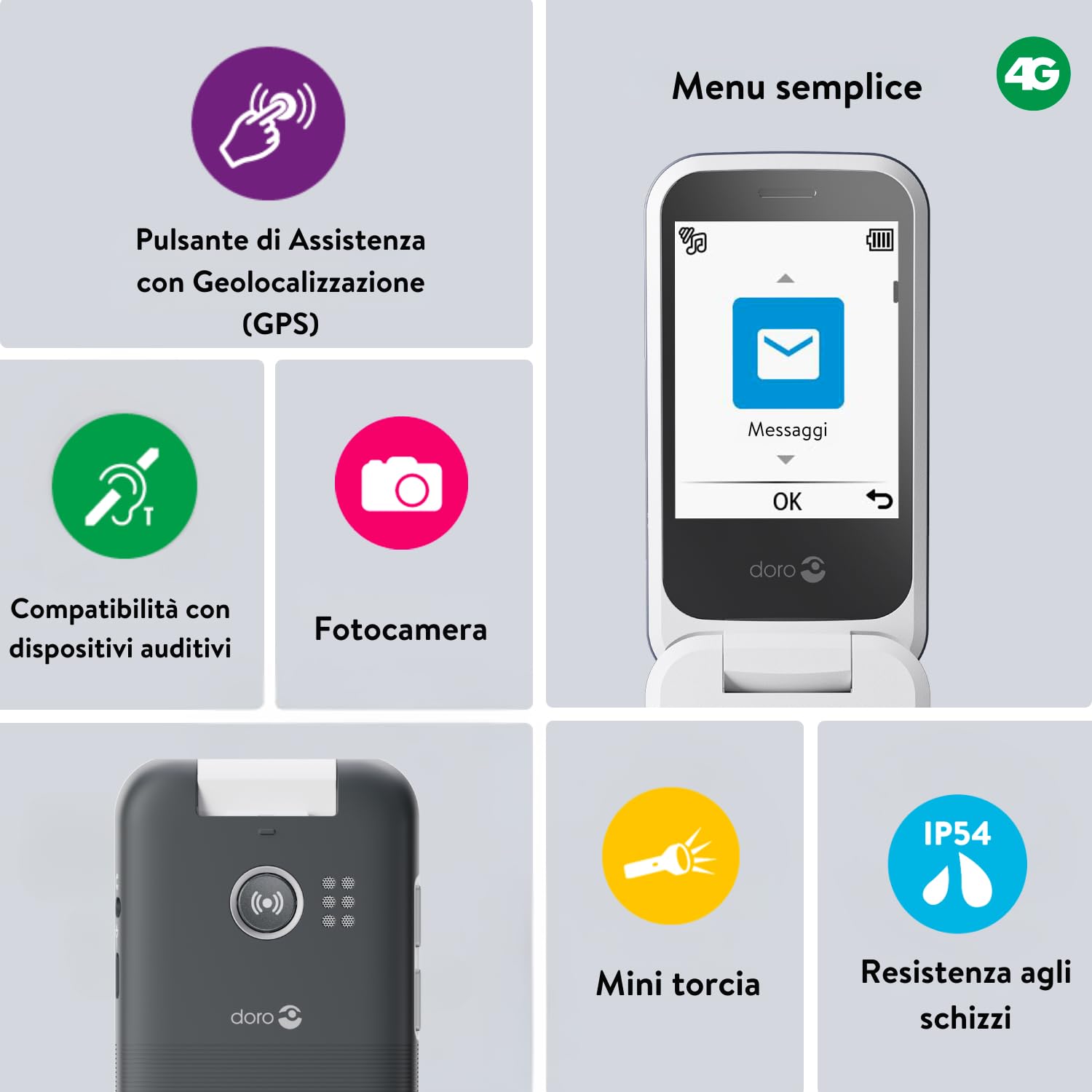 DORO Leva L30 graphit-wei?