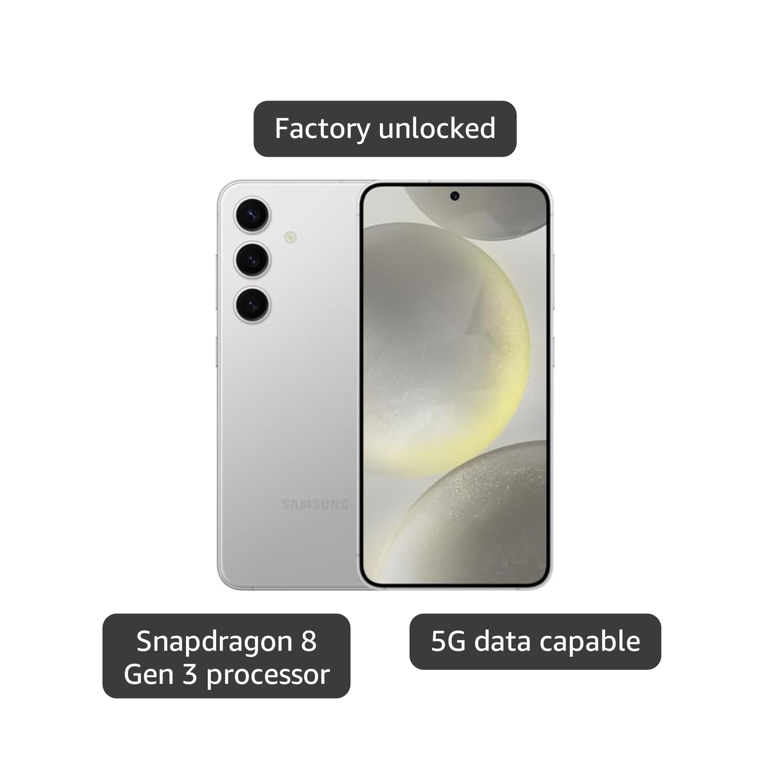 新品同様♥Galaxy S24. 256GB. SIMフリー.マーブルグレー Amazon.com: SAMSUNG Galaxy S24 5G 256GB Factory Unlocked - Marble