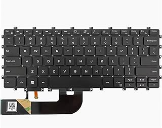 Teclado para portátil Dell XPS 15 9575, color negro, edición de Estados Unidos