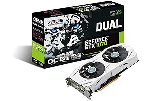 Dual GEFORCE GTX 1070 8GB OC | PCI-E G-Sync 4K | VR Ready GPU