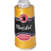 Maxi Lock All Purpose Thread GOLD 3000YD Cone MLT-025