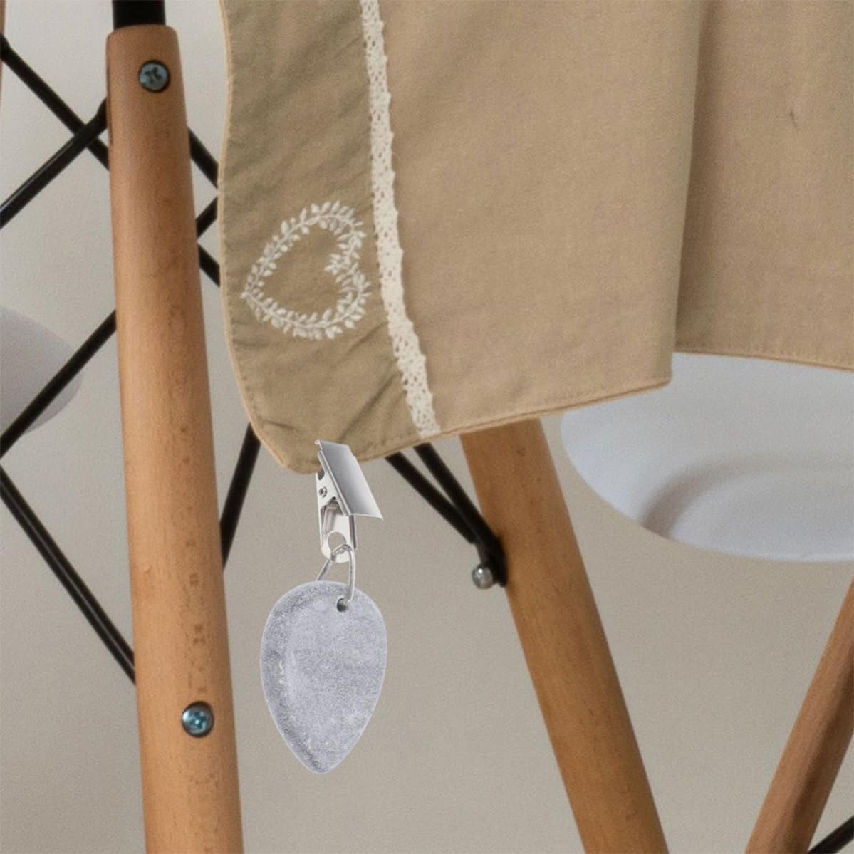 12 Stück Dekorative Tischdeckengewichte aus Marmor mit Rutschfestem Design und Sicherer Verwendung für Zuhause und Party