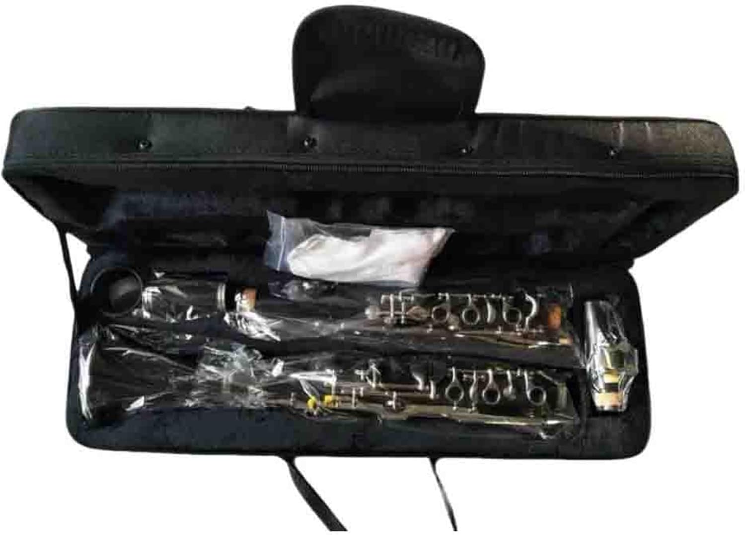 Clarinet G Key With Case Hard Rubber Material Good Clarinet Instrument