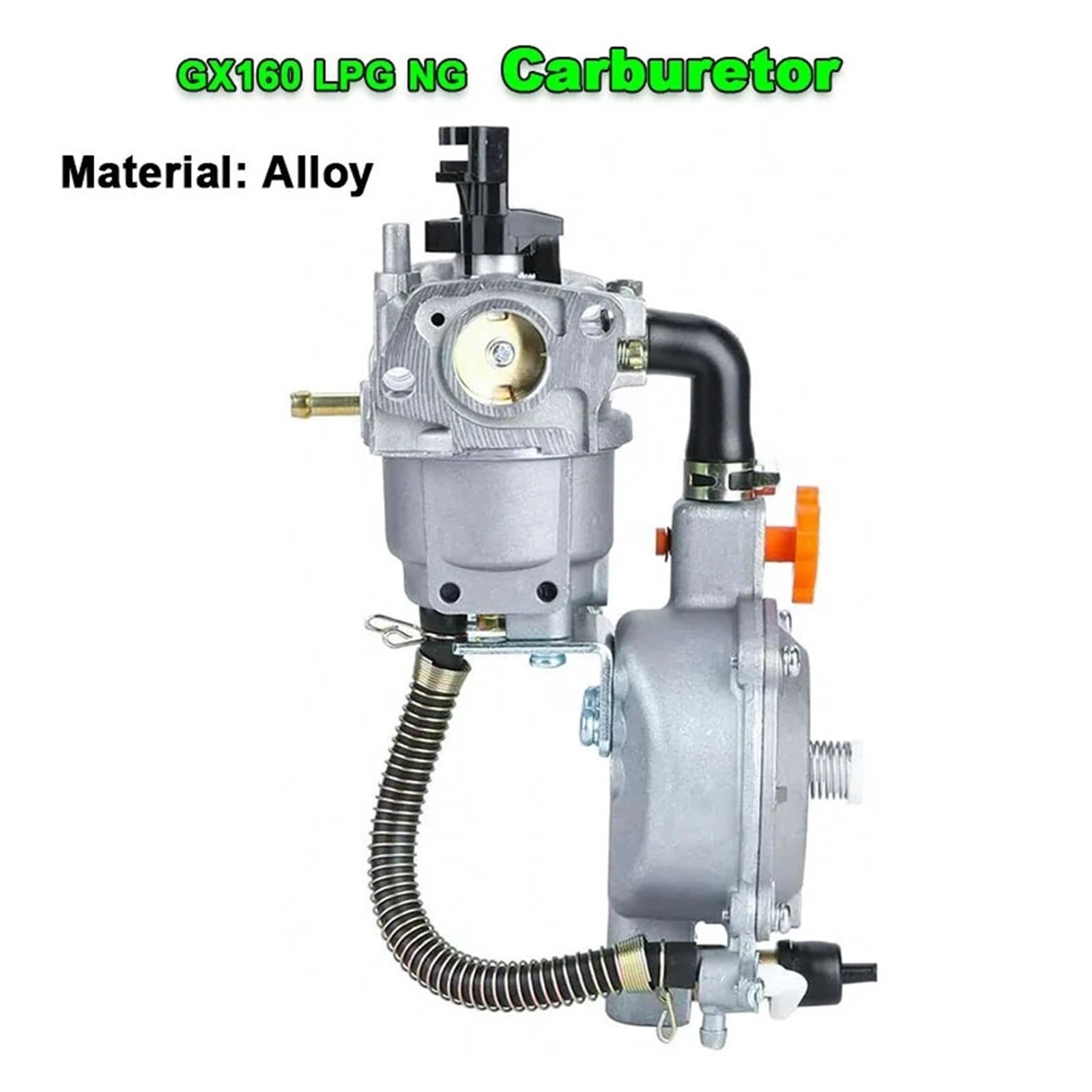 Kit De Conversión De Carburador De Combustible Dual LPG NG Compatible Con Generador Honda GX160 2KW 168F GX200 2.8KW 170F Con Estranguladores Manuales