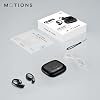 MOTIONS MS-E51 OWS Açık Kulak Tasarımlı Kablosuz Kulaklık, Çift Mikrofonlu ENC Gürültü Engelleme, Hi-Fi, Bluetooth 5.3, 600mAh Şarj Kutusu, Siyah