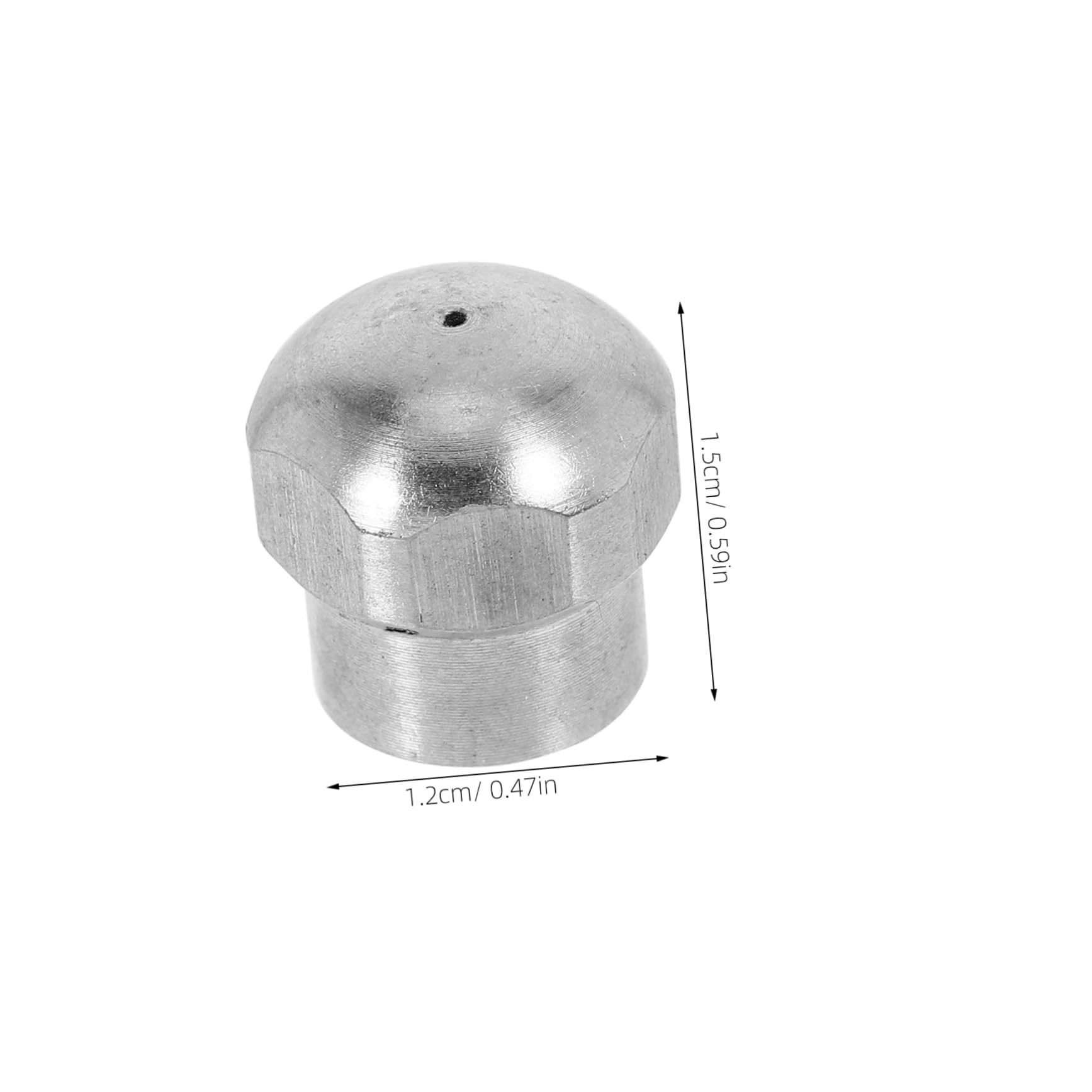 HEMOTON Replacement Heavy Duty Nozzle Sewer Drain Cleaning Nozzle Water Hose Head for Municipal Cleaning