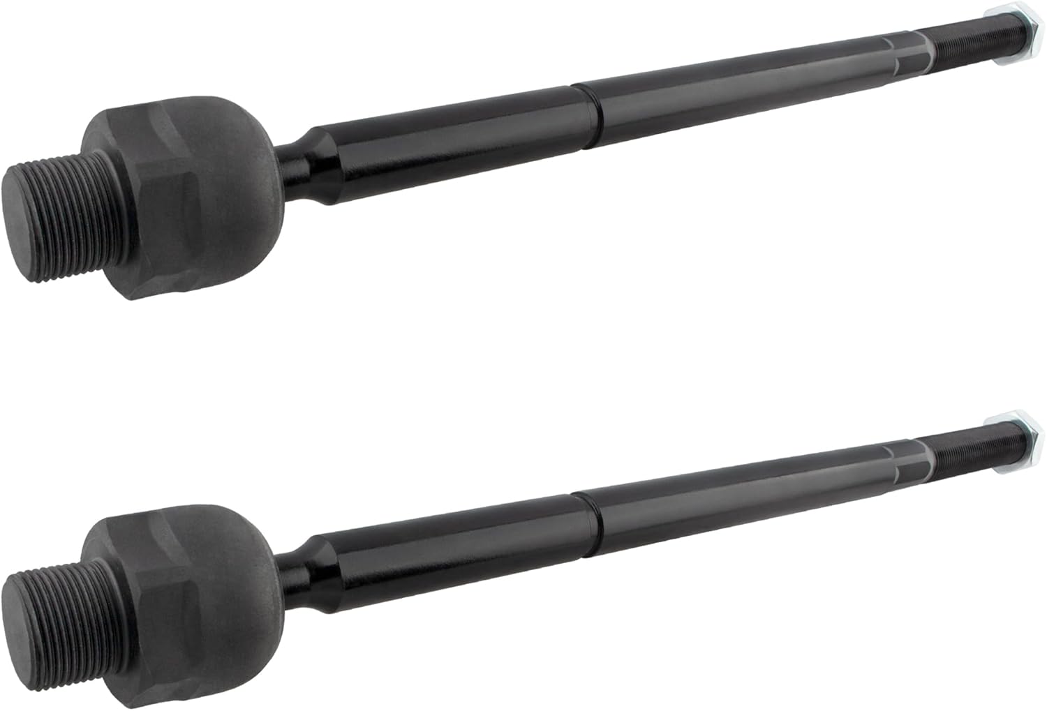 BOXI 2pcs Front Inner Tie Rod End Links Fit for Dodge RAM 1500 2006 2007 2008 2009 2010 / for RAM 1500 2011-2012 - 5 Lug Models | EV800098
