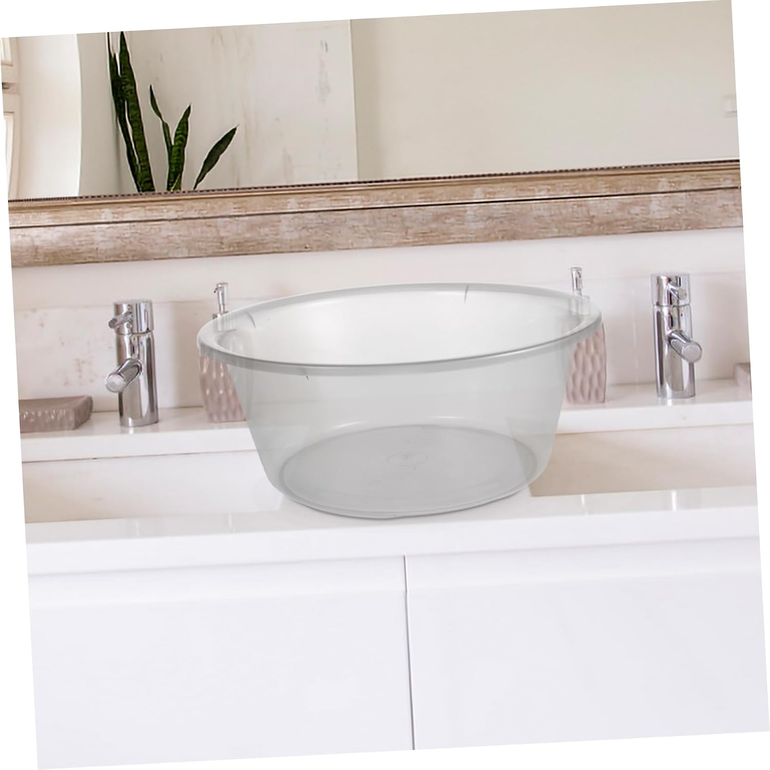 Plastic Foot Basin Large Capacity for Home Salon Use