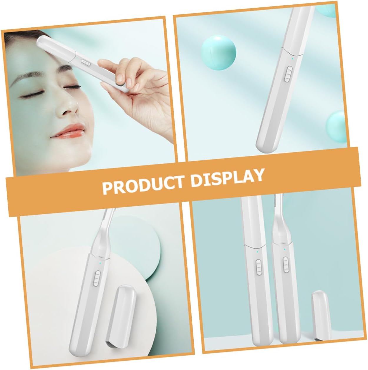MERRYHAPY 1set Eyebrow Trimmer for Women and Men Compact USB Rechargeable Personal Care Tool for Precise Hair Removal from Eyebrows Face Nose and Beard