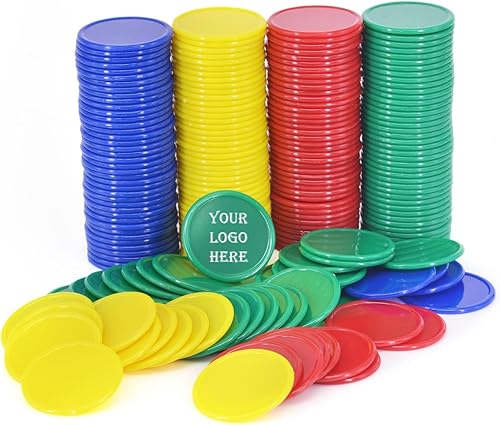 Juego de fichas de póquer de plástico con caja de almacenamiento, chip estilo casino para noches de juego en casa de Texas, juego de niños, noches