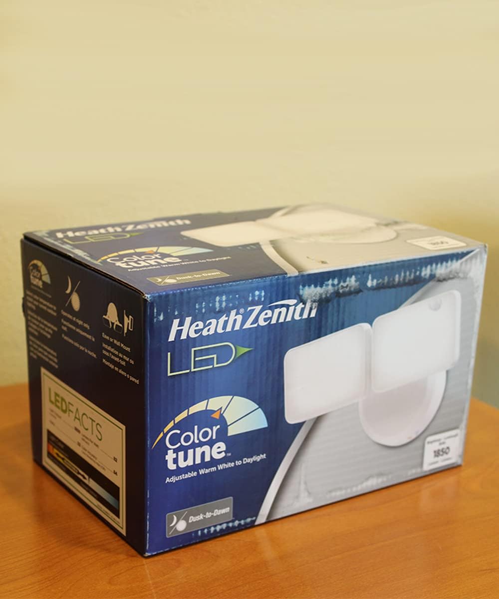 Heath Zenith Dusk to Dawn LED ColorTune Security Light