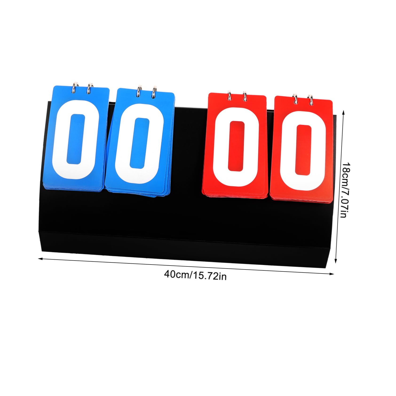 NAMOARLY Sports Ball Scoreboard Portable Scoreboard Score Board for Games Flip for Sports