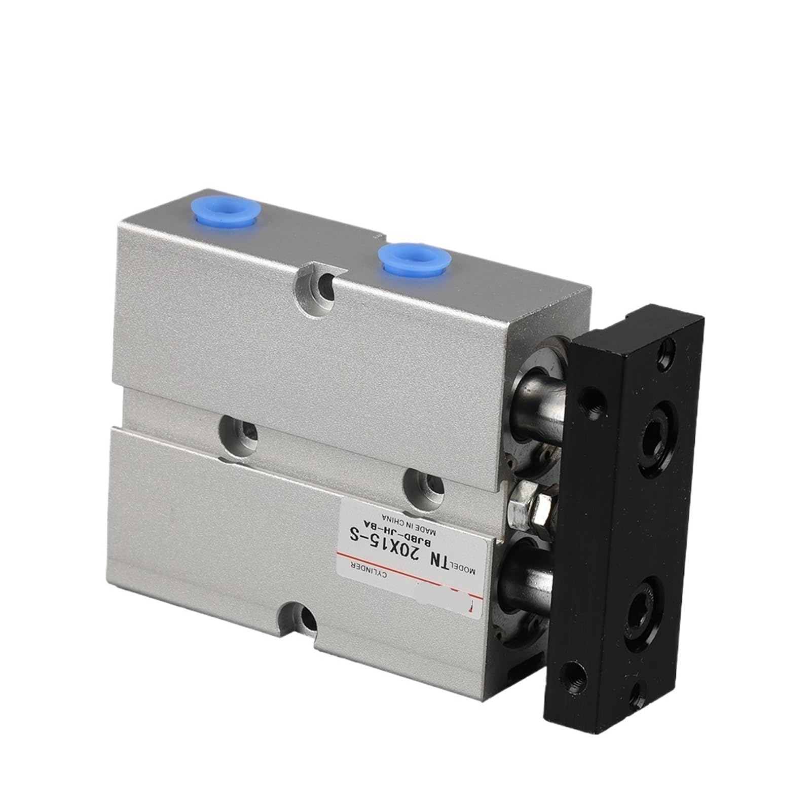 Vérin pneumatique TN32 en aluminium de haute finition pour outillage industriel