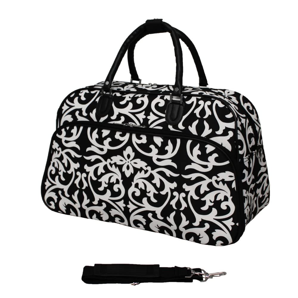 World Traveler Prints 21-inch Carry-on Shoulder Duffel Bag