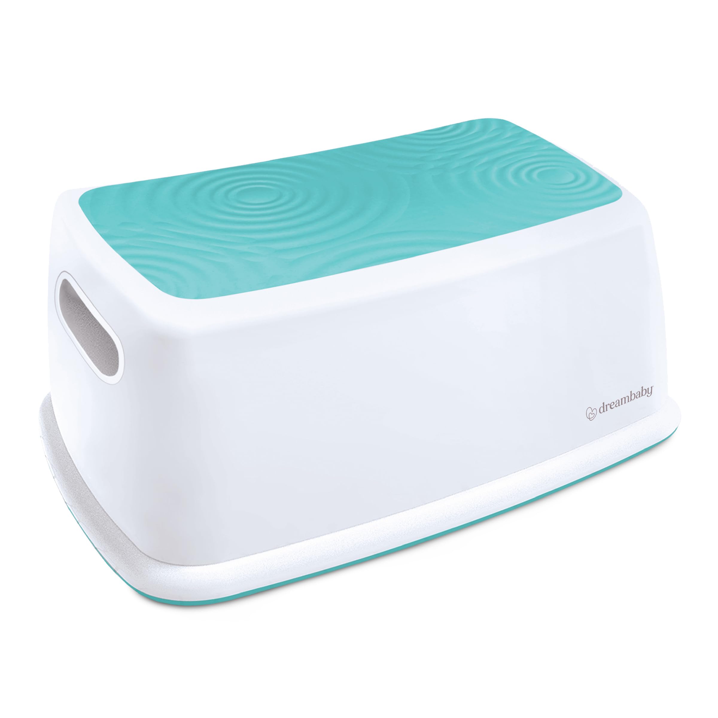 Dreambaby Easy-Up Toddler & Me Premium Step Stool - Anti-Slip Base & Sure-Grip Topper - Supports Up to 145kg - Easy to Clean, Lightweight and Durable Step Up for Toddlers, Kids & Adults - Aqua