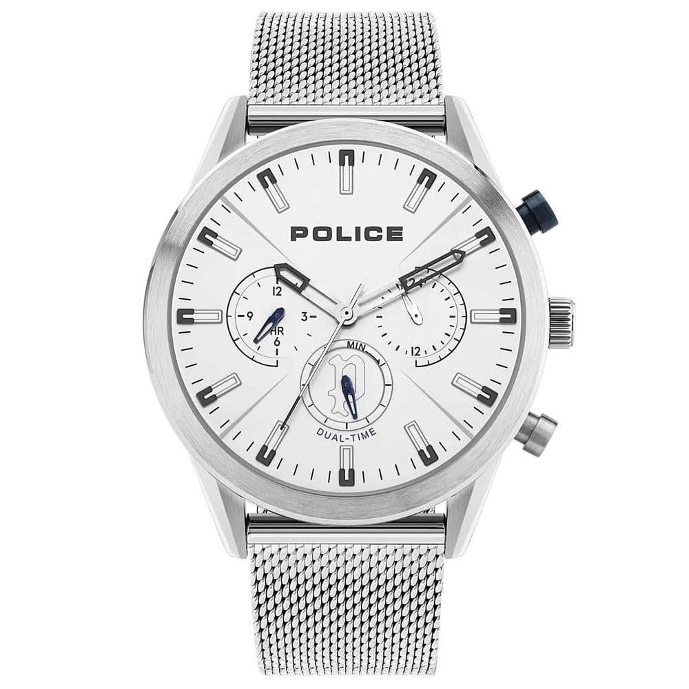 Police Silver Silfra Watch 16021JS/04MM