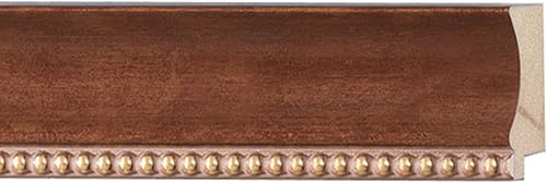 Miniatura 7 de Marco de 30 x 40 pulgadas, marco de madera maciza de cobre con cuentas marrones de 2 pulgadas de ancho  Profundidad del marco interior de 0.5