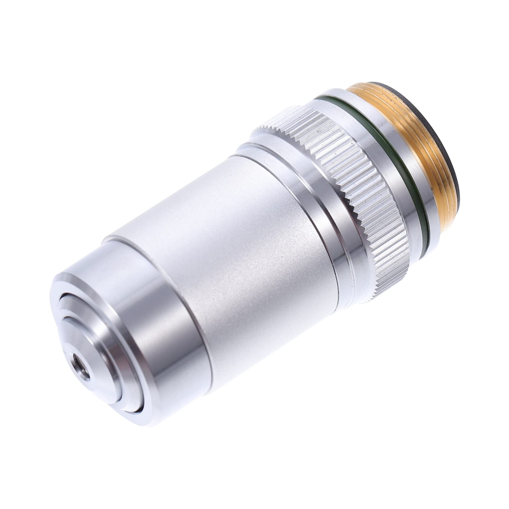 Lente Obiettivo per Microscopio Acromatica 20x in Acciaio | Montaggio 20, 2mm Filetto Standard, Vetro Coprioggetto 0, 17mm, Distanza 0, 55mm Na 0, 4