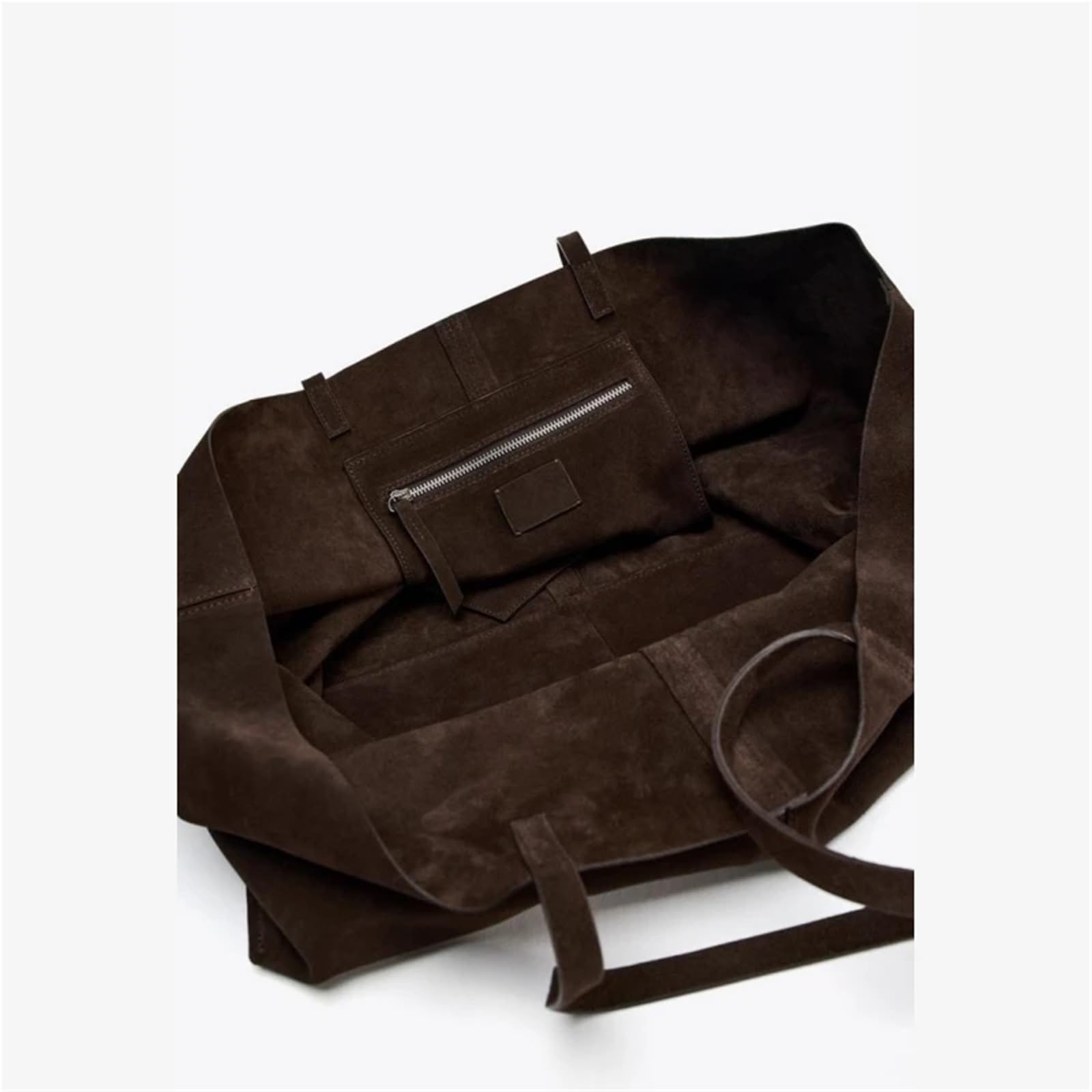 Leather Bags Women BORSA GRANDE IN CAMOSCIO DA DONNA, Borsa tote di design for lo stile quotidiano, a tracolla grande capacità for