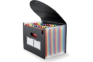 24-Pocket Accordion File Organizer: Expand Your Filing Horizons
