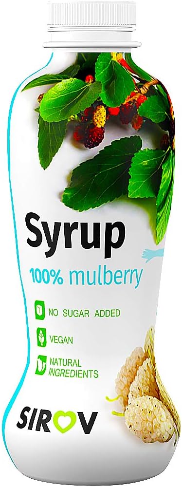 Sugar Free Mulberry Molasses - Armenian Doshab From Ararat Valley - Loaded with Nutrients and Vitamins Thick Syrup - Vegan - Naturally Sweet form Mulberry Fruit
