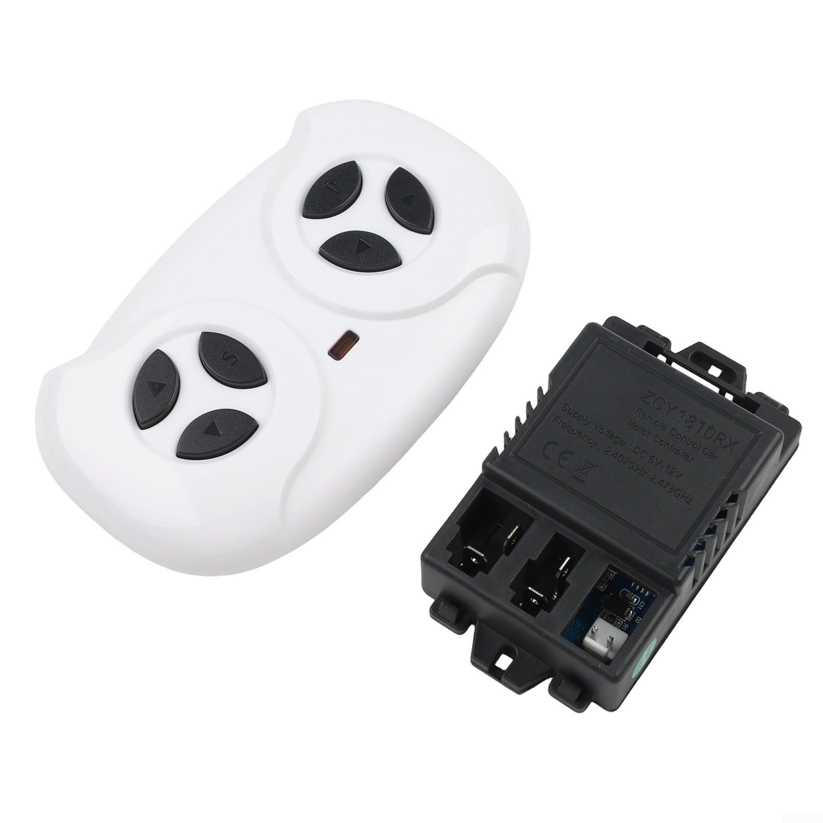 1X JR1810RX Ricevitore 7-Pin 6-12V 2.4G Telecomando Per Bambini Auto Elettrica ABS Dimensioni Standard Per Veicoli Bambini (set completo)