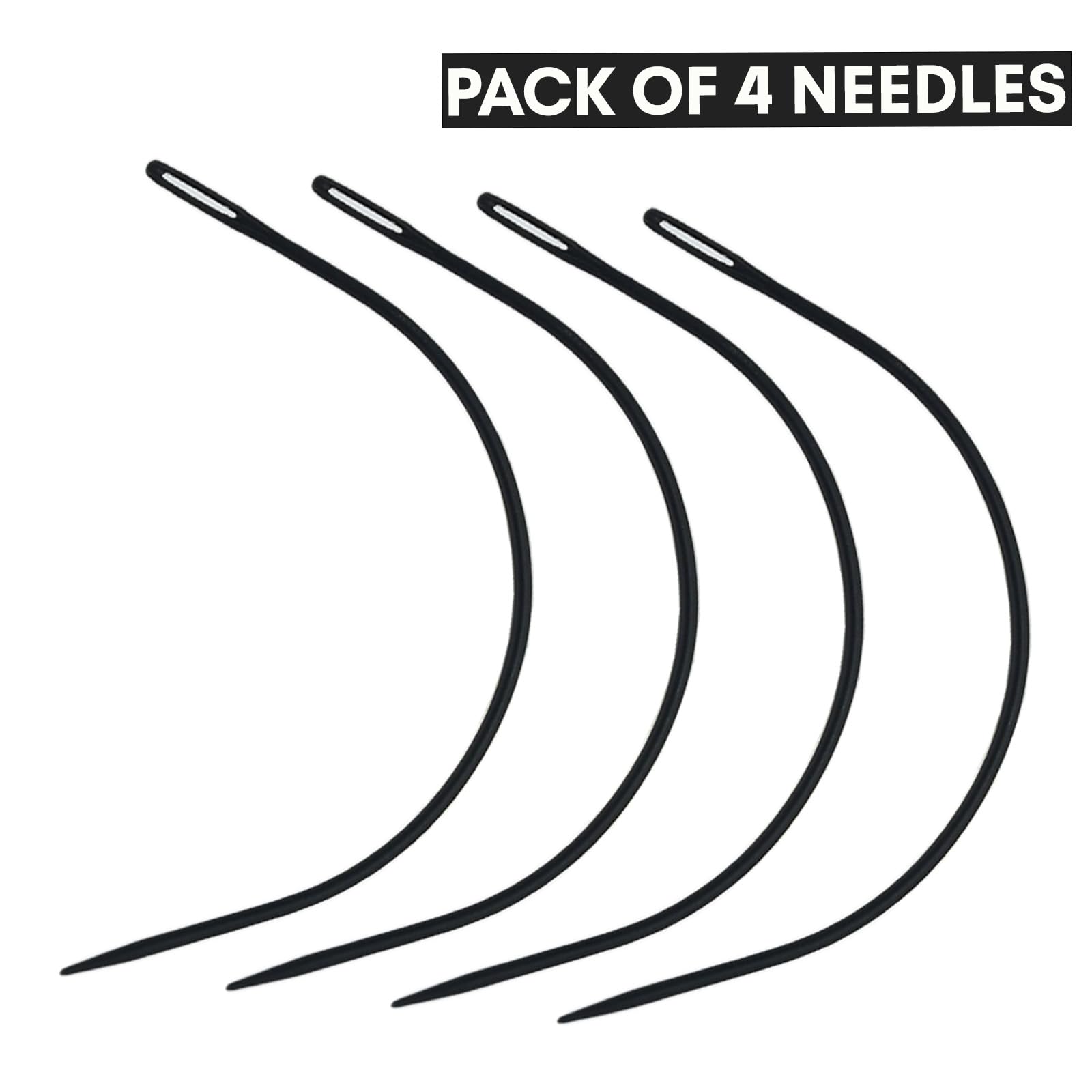 Hair Weaving Needles - C Type Curved -9