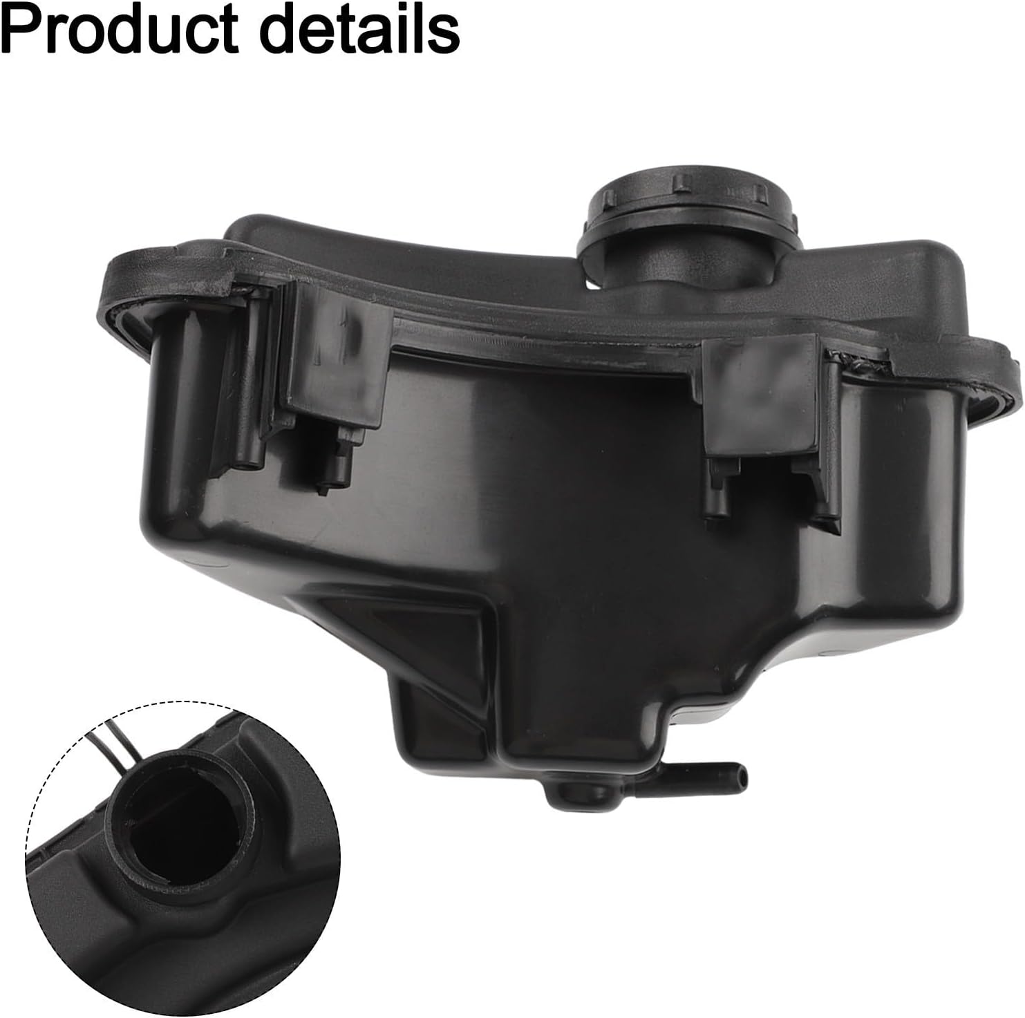 Lawn Mower Engine Fuel Tank Replacement Kit 594112, With Black Fuel Tank And Cover, Compatible With Lawn And Garden Equipment For Fuel Storage