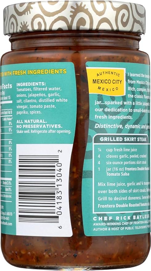 Frontera Salsa Medium Double Roasted Tomato miniatura 5