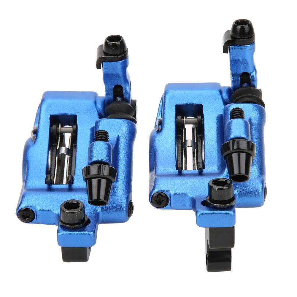 Demeras Pinza Freno per Ciclismo HB-100 Linea per Mountain Tirando Set di Freni a Disco Idraulici Freni a Disco a Pressione dell'Olio Pinze per Attrezzi(Blu)