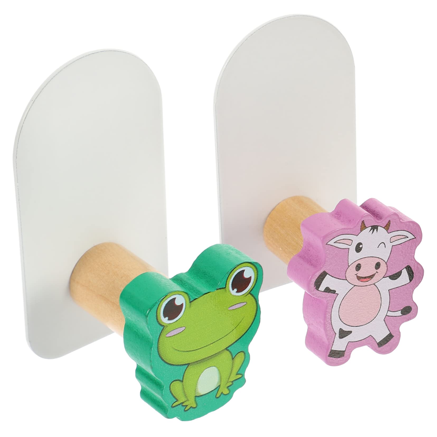 ABOOFAN 10piezas Ganchos Adhesivos De Animales Para Pared De Decoración Infantil Perfectos Para Colgar Toallas Sombreros y Ropa Dormitorios y Entradas